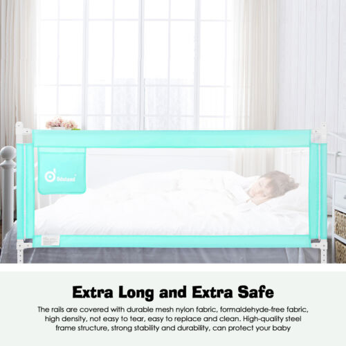 Baby Guard Bed Rail Toddler Safety Adjustable Kids Infant Bed Universal 71''